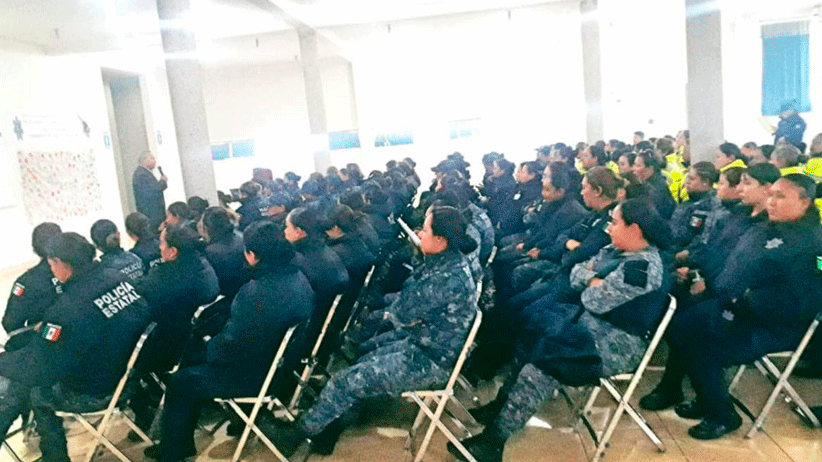 Únicamente mujeres policías participarán en el operativo por marchas del 8 de marzo