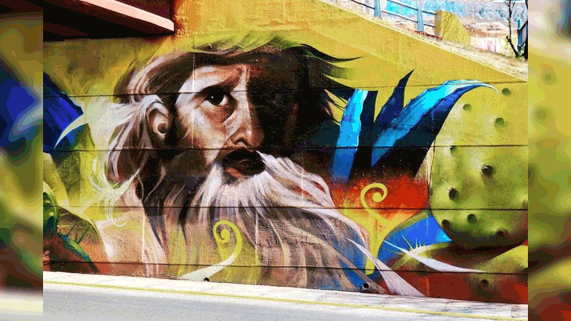 Inauguran intervención artística en puente vehicular del boulevard Adolfo López Mateos