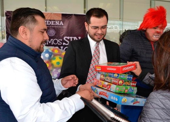 Recolectan 3 mil juguetes para la Campaña juguemos sin violencia