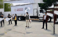 El director general del IMSS dio el banderazo de salida a un millón de piezas de protección personal para trabajadores de la salud.