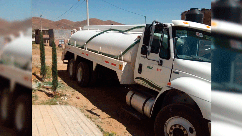Enfrentan contingencia con más de 9 mil litros de agua familias  de Zacatecas, Fresnillo y Guadalupe.