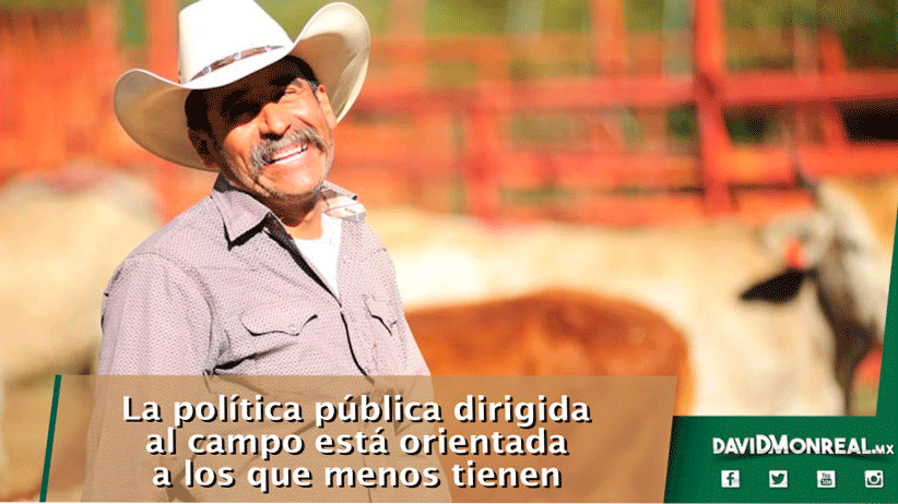 La política pública dirigida al campo está orientada a los que menos tienen