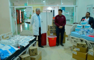 “Ustedes son los héroes”: Julio César Chávez a médicos del Hospital General de Zacatecas.   