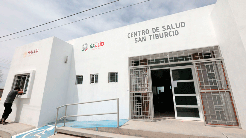 Cumple Gobernador Tello a Mazapil con la entrega de un nuevo centro de salud.