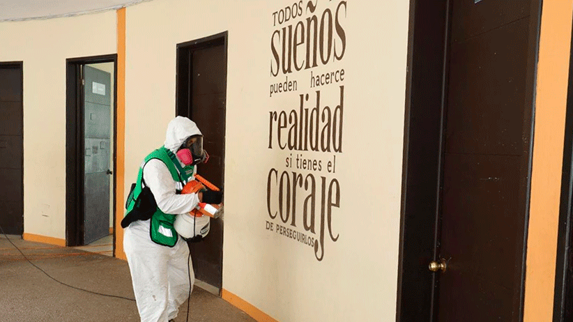 Implementan medidas de sanidad en casas asistenciales del SEDIF