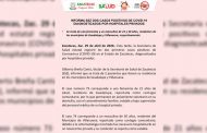 Informa Secretaría de Salud de Zacatecas dos casos positivos de covid-19 diagnosticados por hospitales privados.