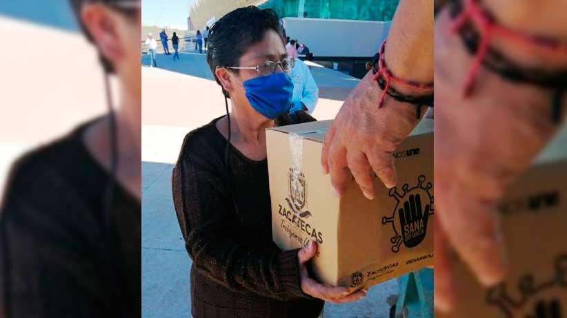 Entrega SEDESOL  apoyo alimentario a zacatecanos vulnerables.