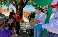 Se benefician familias de Chalchihuites con apoyos sociales emergentes.
