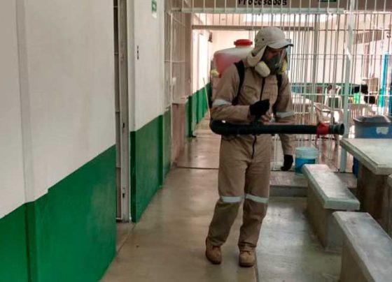 Secretaría de salud de Zacatecas continúa labores de  sanitización en diversos municipios.