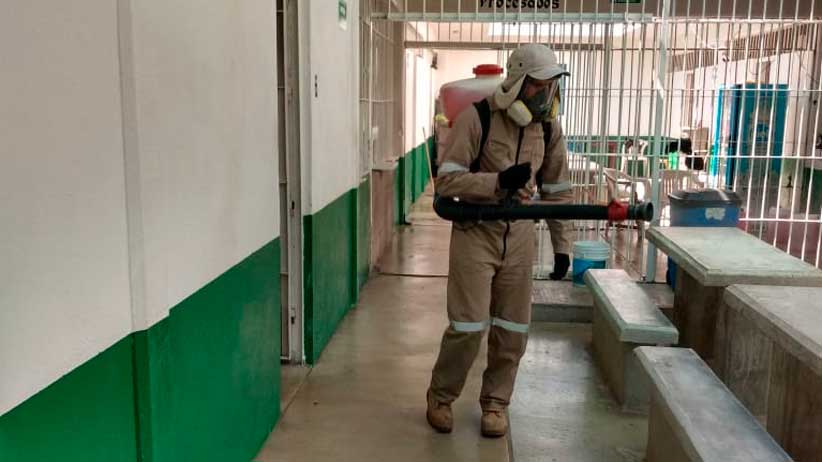 Secretaría de salud de Zacatecas continúa labores de  sanitización en diversos municipios.