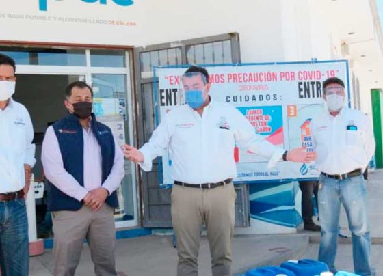 Entregará Gobierno Estatal 125 toneladas de químico para clorar agua en los municipios.
