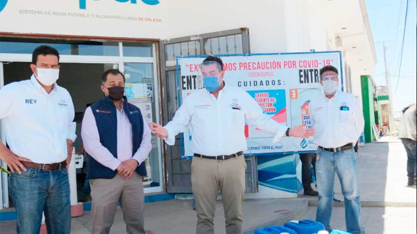 Entregará Gobierno Estatal 125 toneladas de químico para clorar agua en los municipios.