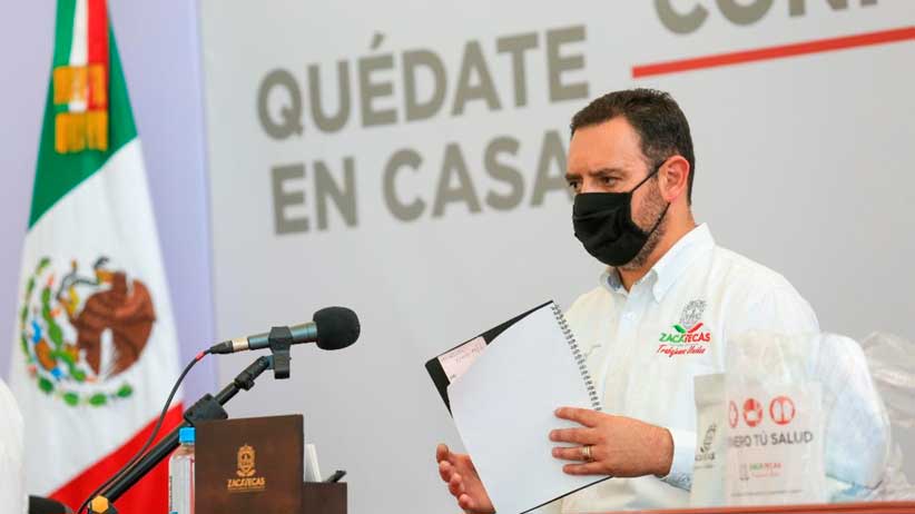 Anuncia Tello lineamientos sanitarios para iniciar fase de Nueva Realidad en Zacatecas.