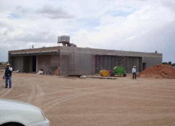 Continúa construcción de la Unidad Regional de Seguridad en Fresnillo; tiene avance de 88%.
