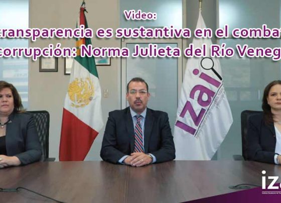 La transparencia es sustantiva en el combate a la corrupción: Norma Julieta del Río Venegas.