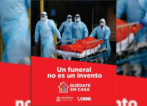 Registra Zacatecas 24 nuevos contagios de Coronavirus (COVID-19)