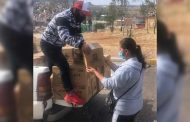 Continua la entrega de Apoyos Alimentarios a 54 municipios.