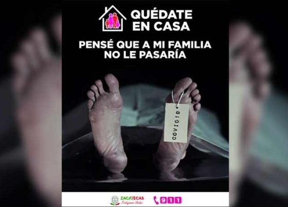 Ocho nuevos casos positivos de coronavirus y un recuperado en Zacatecas.