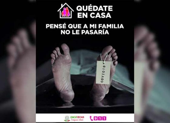 Hay otros cinco casos positivos de Coronavirus en Zacatecas; son ya 195 en total.