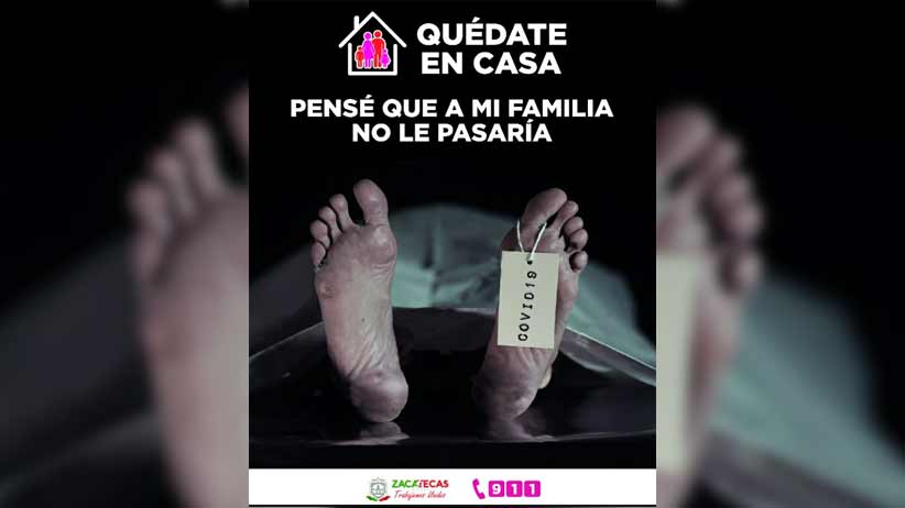 Hay otros cinco casos positivos de Coronavirus en Zacatecas; son ya 195 en total.