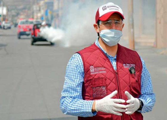 Habrá un antes y un después de la pandemia: Julio César Chávez al iniciar la Jornada de Santización en Guadalupe