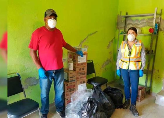 2 mil paquetes más de limpieza para las comunidades.   