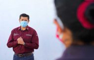 Necesitamos que se mantengan firmes, fuertes, valientes y decididos, pidió Julio César Chávez a personal de apoyo en la UNEME-COVID