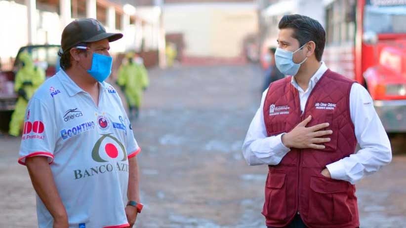 Refuerza Julio César Chávez medidas preventivas en Guadalupe.