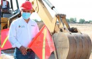 Herminio Briones da banderazo de arranque a obras en comunidades de Pinos.