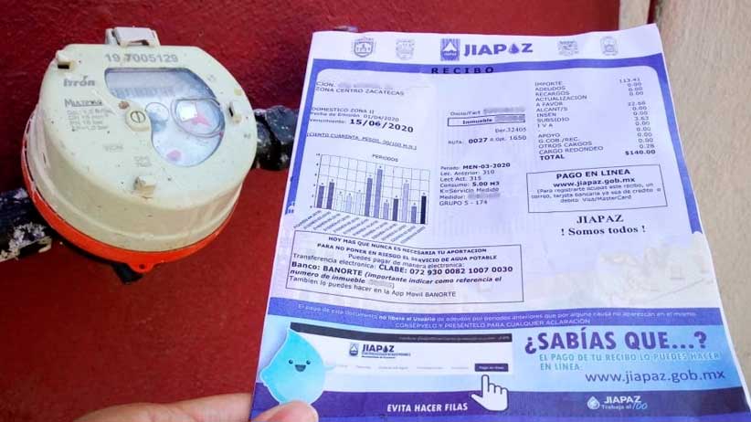Pagarán tarifas mínima 86 mil usuarios de la JIAPAZ.