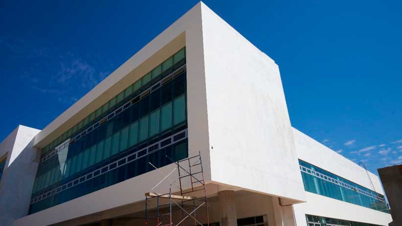 Al 82%  Centro de Servicios de Atención a la Ciudadanía en nueva alcaldía de Fresnillo.