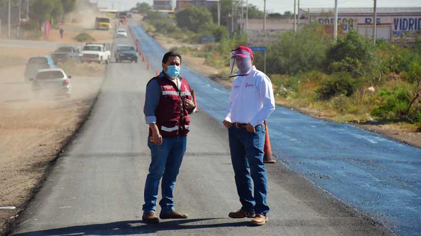 Supervisa Julio César Chávez reencarpetamiento de vialidades