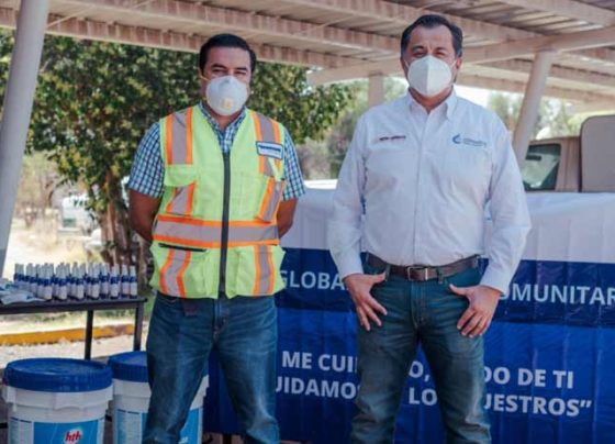 Peñasquito entrega donativo a Conagua para la prevención del COVID-19
