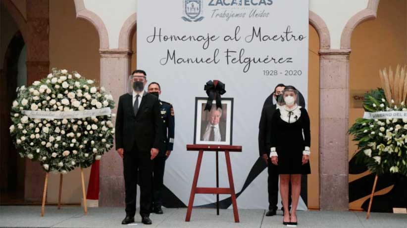 Zacatecas Homenajea a su gran Artista Manuel Felguérez.