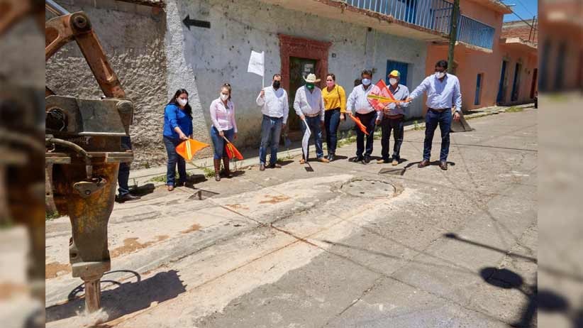 Arranca rehabilitación de red hidrosanitaria en Atolinga