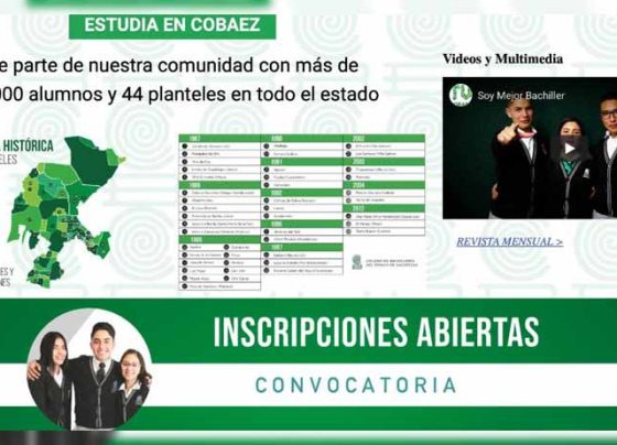 Amplía Cobaez periodo de preinscripción para estudiantes de nuevo ingreso