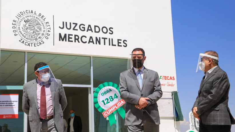 Cumple Tello a Fresnillo al entregar un nuevo juzgado del Poder Judicial
