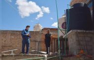Supervisa Julio César Chávez instalación de tinacos