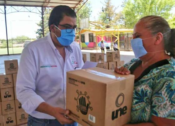 En Francisco R. Murguía y Miguel Auza reciben apoyos alimentarios y de empleo temporal