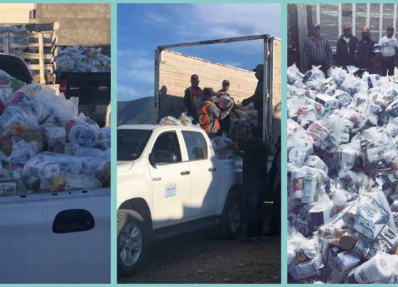 Lleva Gregorio Macías más de 15 mil apoyos alimentarios a comunidades de Mazapil