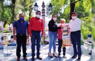 Entrega SECAMPO bultos de semilla de maíz mejorada a productores de Nochistlán