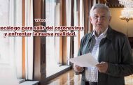 Video: Decálogo para salir del coronavirus y enfrentar la nueva realidad.