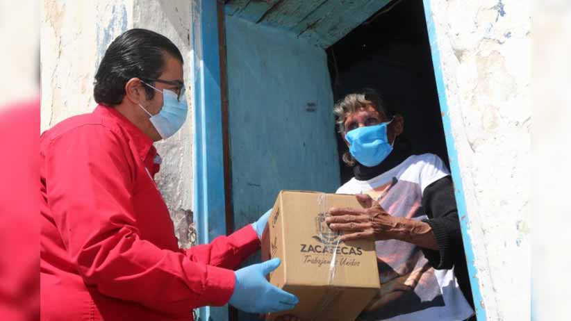 Al 86%, entrega de apoyos emergentes para familias vulnerables durante contingencia: Sedesol