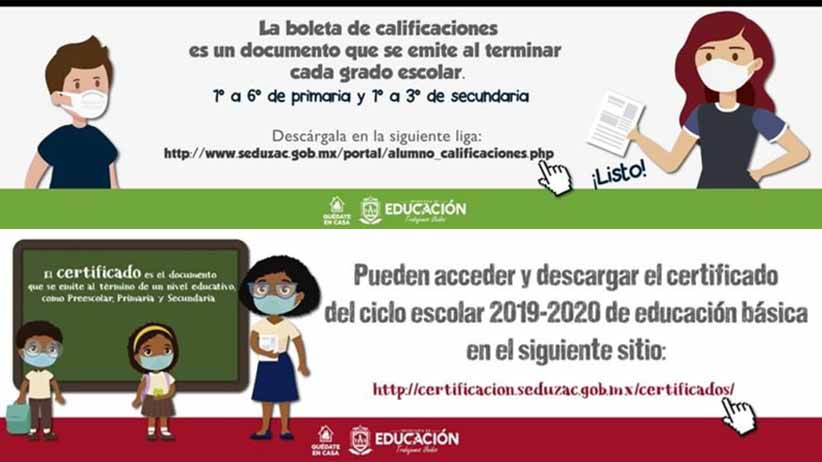 Disponibles en línea 89 mil certificados y 55 mil boletas de calificaciones del ciclo escolar 2019-2020