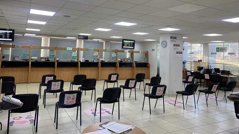 Gobierno Estatal refuerza protocolos de ingreso a Ciudad Administrativa.