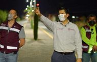 Estas son acciones que trascienden: Julio César Chávez, al encender circuito de alumbrado público en Tacoaleche