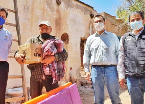 Gobierno del Estado atiende a familias damnificadas por lluvia atípica en Juan Aldama.