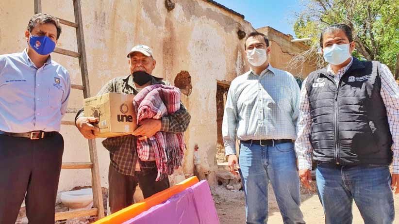 Gobierno del Estado atiende a familias damnificadas por lluvia atípica en Juan Aldama.
