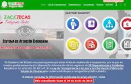 Certifican accesibilidad del portal de transparencia del Gobierno de Zacatecas.