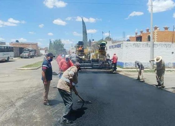 Continúa Gobierno de Zacatecas con rehabilitación y limpieza de vialidades en distintos municipios.